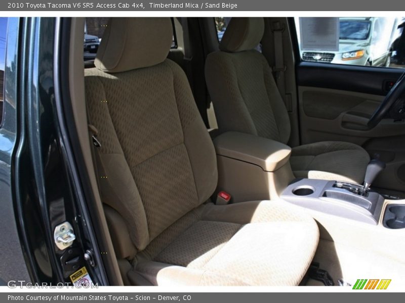 Timberland Mica / Sand Beige 2010 Toyota Tacoma V6 SR5 Access Cab 4x4