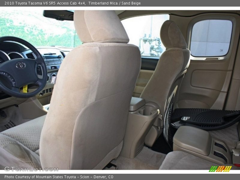 Timberland Mica / Sand Beige 2010 Toyota Tacoma V6 SR5 Access Cab 4x4
