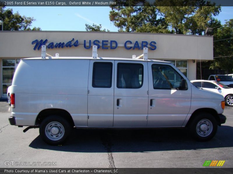 Oxford White / Medium Flint 2005 Ford E Series Van E150 Cargo
