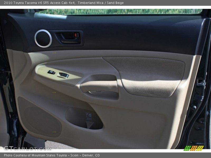 Timberland Mica / Sand Beige 2010 Toyota Tacoma V6 SR5 Access Cab 4x4