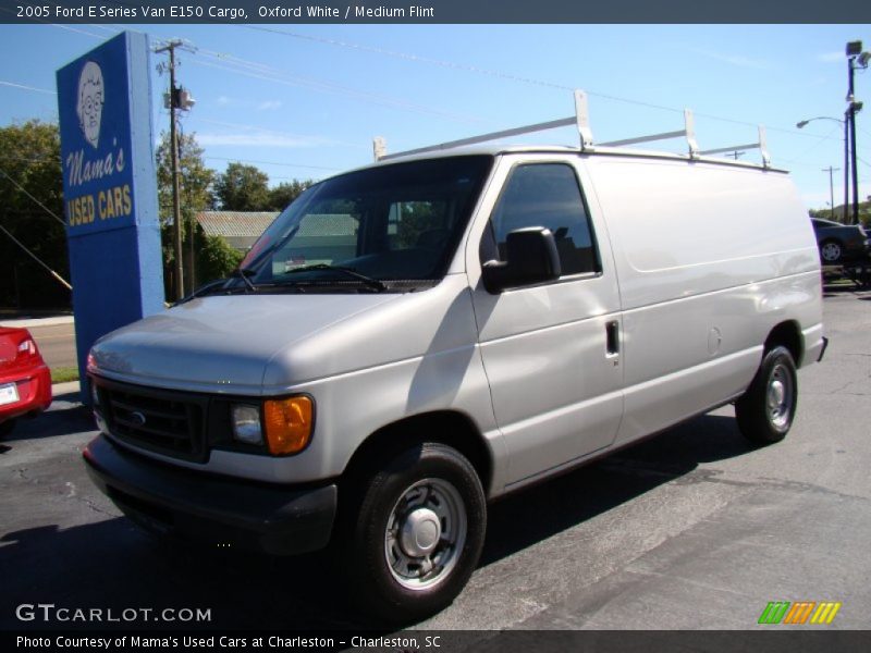 Oxford White / Medium Flint 2005 Ford E Series Van E150 Cargo