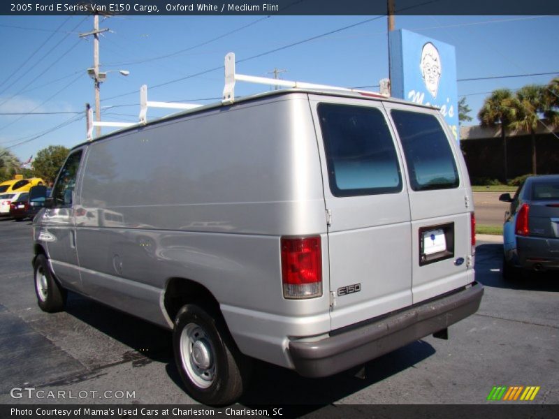 Oxford White / Medium Flint 2005 Ford E Series Van E150 Cargo