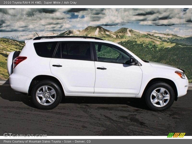 Super White / Ash Gray 2010 Toyota RAV4 I4 4WD