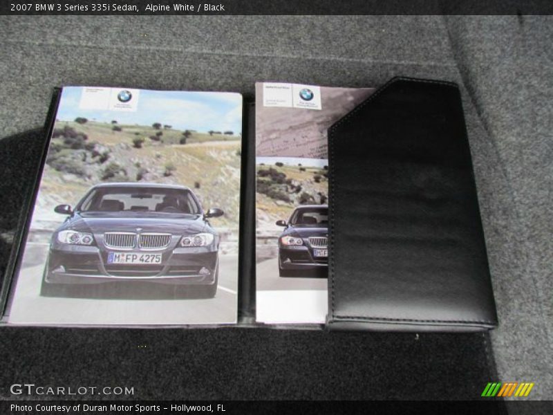 Alpine White / Black 2007 BMW 3 Series 335i Sedan