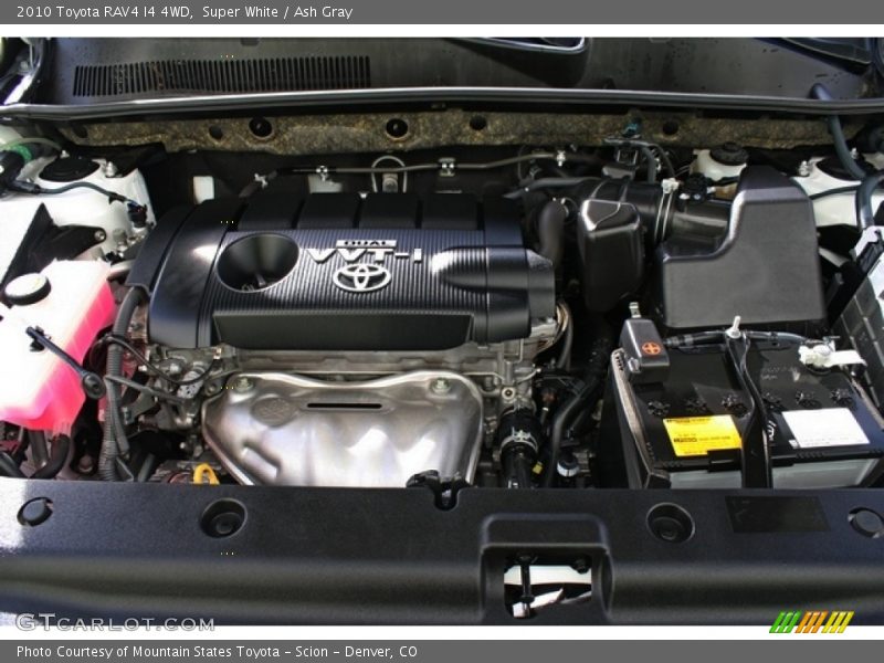  2010 RAV4 I4 4WD Engine - 2.5 Liter DOHC 16-Valve Dual VVT-i 4 Cylinder