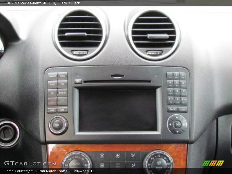 Controls of 2009 ML 350