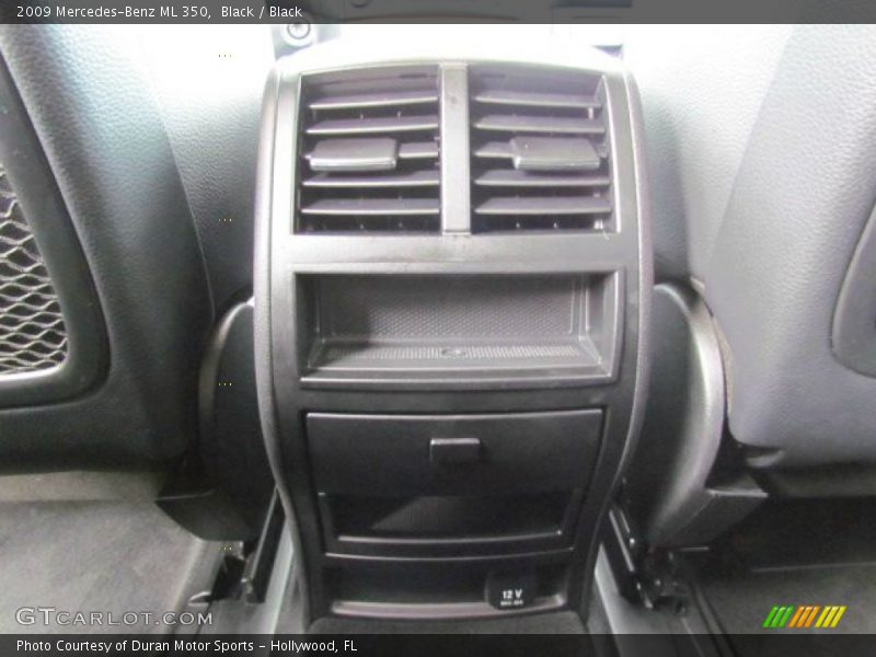 Black / Black 2009 Mercedes-Benz ML 350
