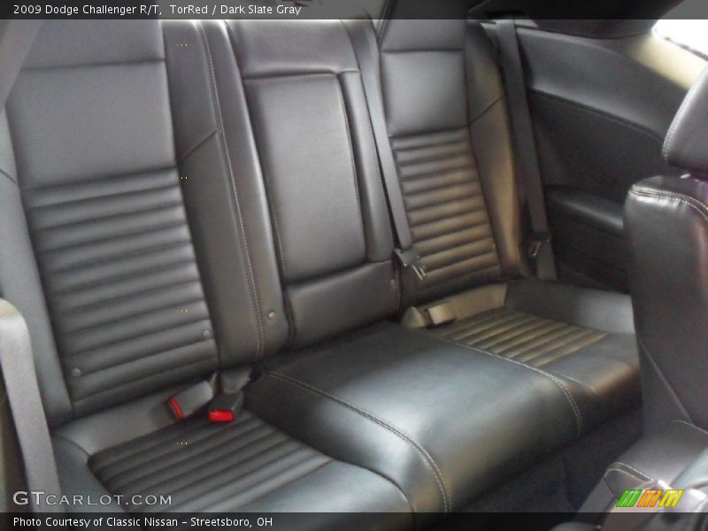 Rear Seat of 2009 Challenger R/T