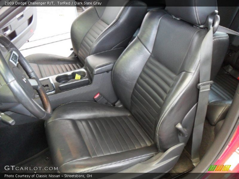  2009 Challenger R/T Dark Slate Gray Interior
