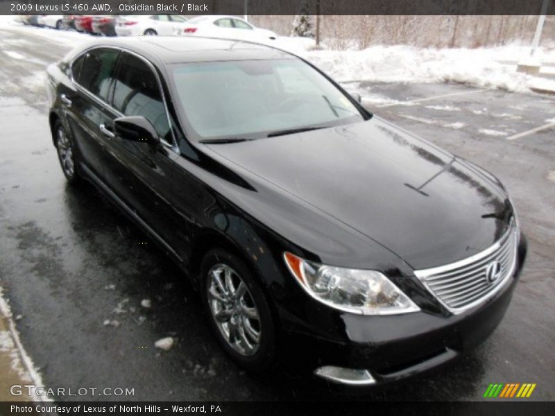 Front 3/4 View of 2009 LS 460 AWD