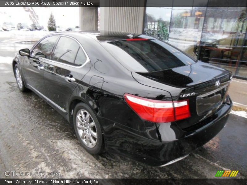  2009 LS 460 AWD Obsidian Black