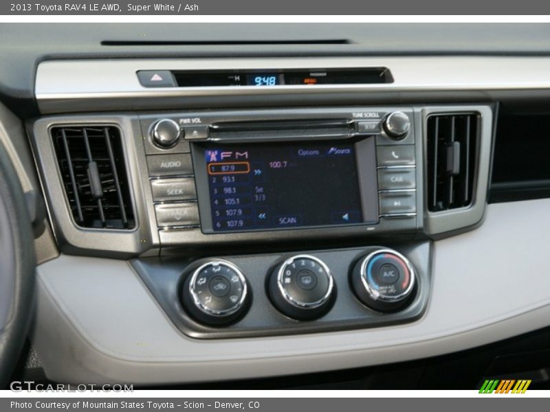 Super White / Ash 2013 Toyota RAV4 LE AWD