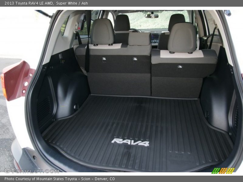 Super White / Ash 2013 Toyota RAV4 LE AWD