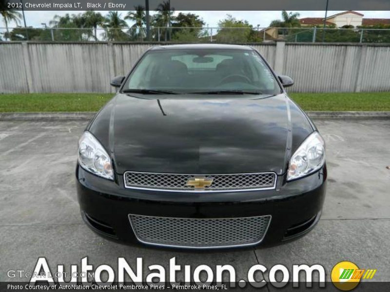 Black / Ebony 2012 Chevrolet Impala LT