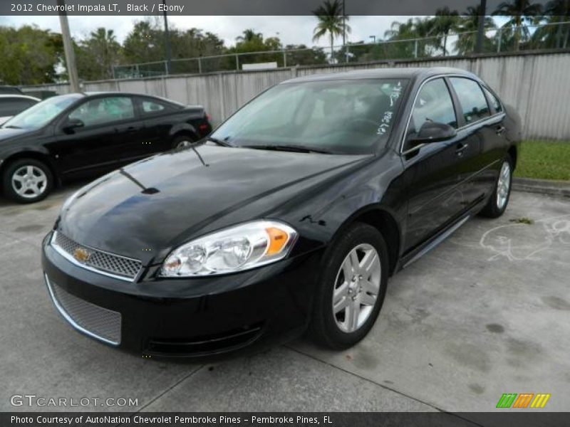Black / Ebony 2012 Chevrolet Impala LT