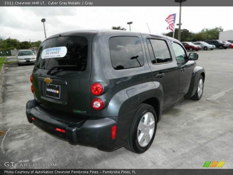 Cyber Gray Metallic / Gray 2011 Chevrolet HHR LT