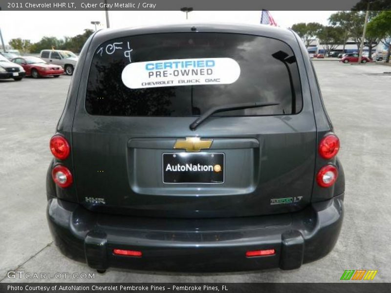 Cyber Gray Metallic / Gray 2011 Chevrolet HHR LT