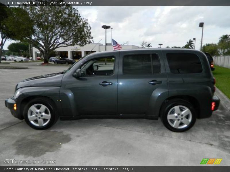 Cyber Gray Metallic / Gray 2011 Chevrolet HHR LT