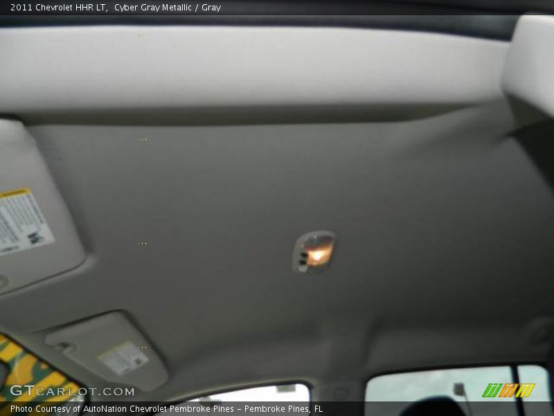 Cyber Gray Metallic / Gray 2011 Chevrolet HHR LT