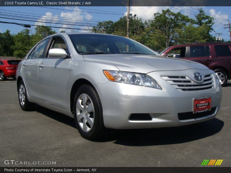 Classic Silver Metallic / Ash 2009 Toyota Camry LE