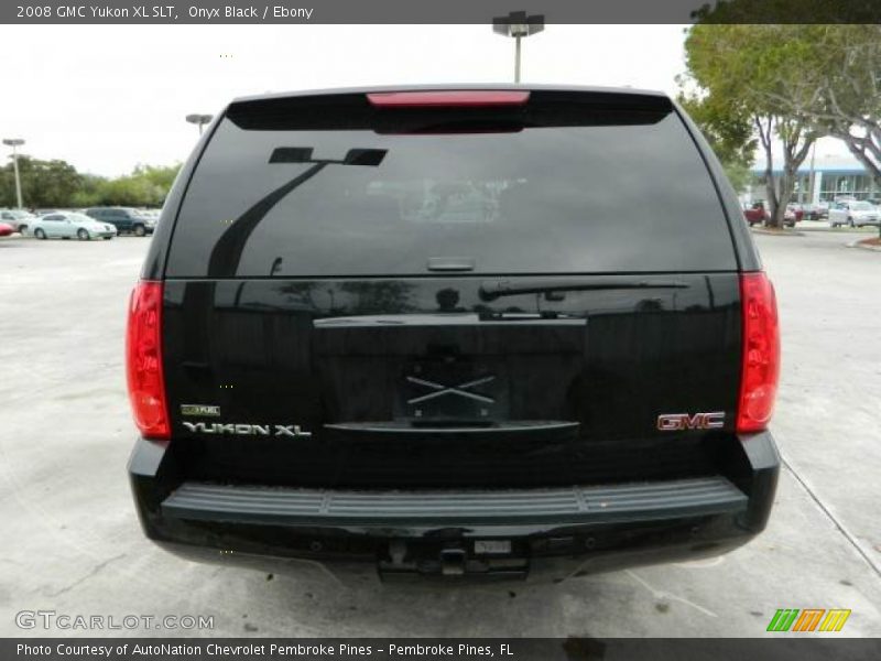 Onyx Black / Ebony 2008 GMC Yukon XL SLT