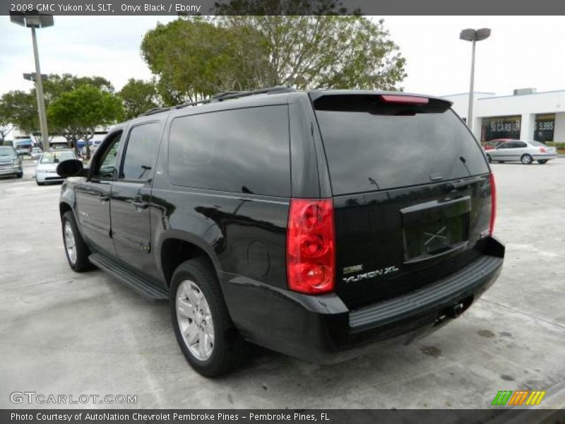 Onyx Black / Ebony 2008 GMC Yukon XL SLT