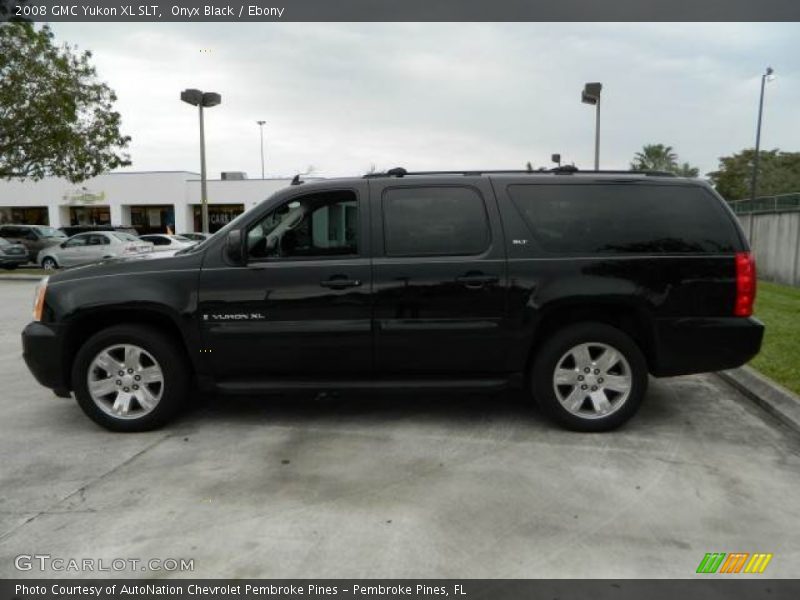 Onyx Black / Ebony 2008 GMC Yukon XL SLT
