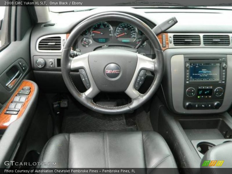 Onyx Black / Ebony 2008 GMC Yukon XL SLT