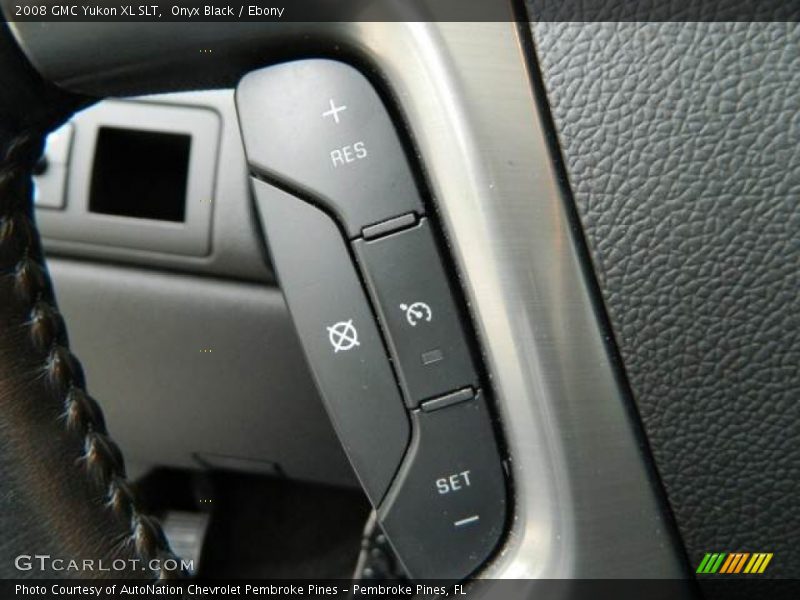 Onyx Black / Ebony 2008 GMC Yukon XL SLT