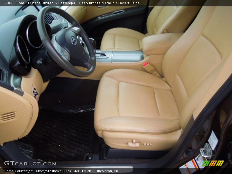Front Seat of 2008 Tribeca Limited 5 Passenger