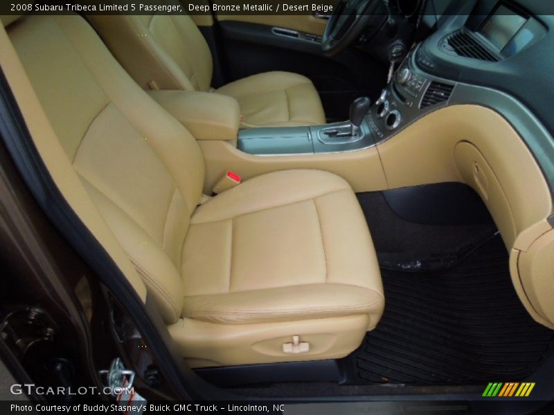 Front Seat of 2008 Tribeca Limited 5 Passenger