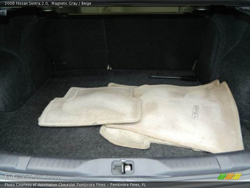 Magnetic Gray / Beige 2008 Nissan Sentra 2.0