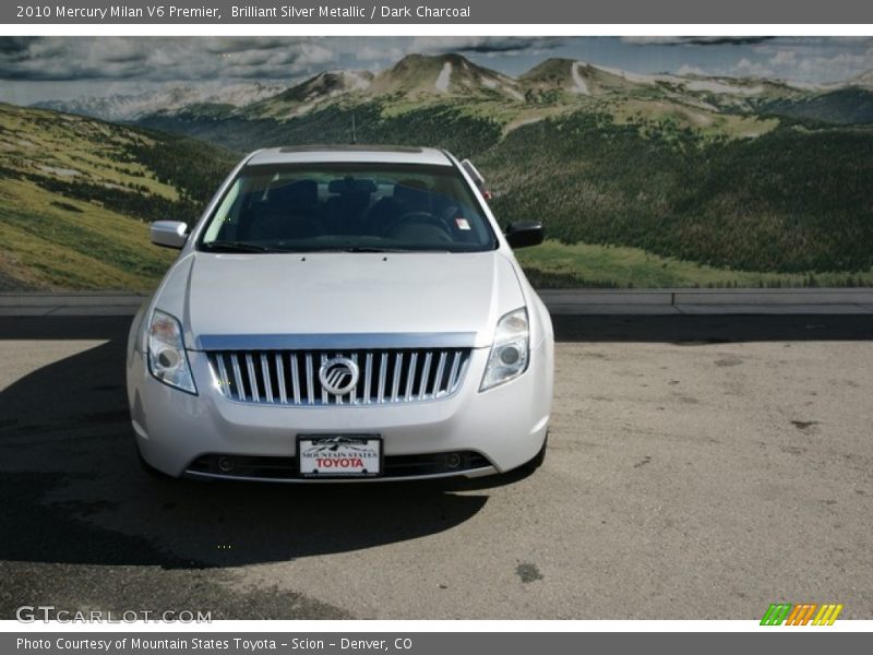 Brilliant Silver Metallic / Dark Charcoal 2010 Mercury Milan V6 Premier