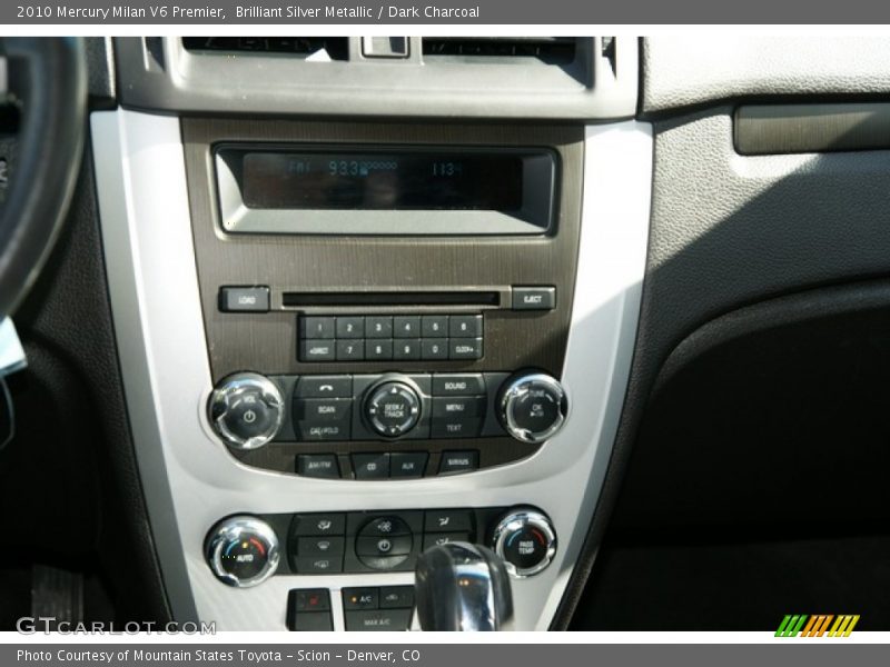 Brilliant Silver Metallic / Dark Charcoal 2010 Mercury Milan V6 Premier