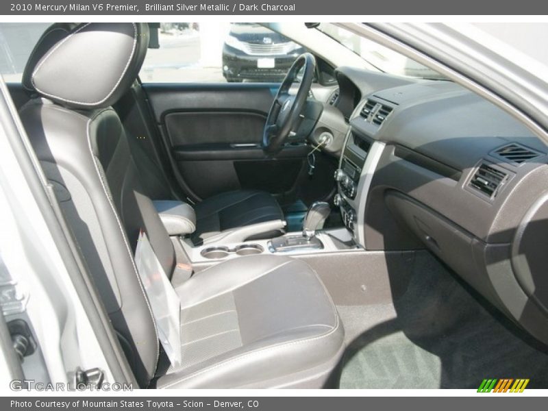 Brilliant Silver Metallic / Dark Charcoal 2010 Mercury Milan V6 Premier