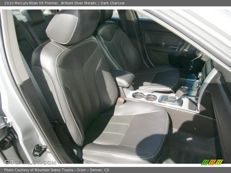 Brilliant Silver Metallic / Dark Charcoal 2010 Mercury Milan V6 Premier