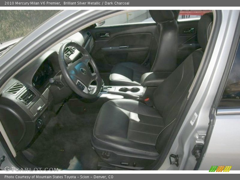 Brilliant Silver Metallic / Dark Charcoal 2010 Mercury Milan V6 Premier