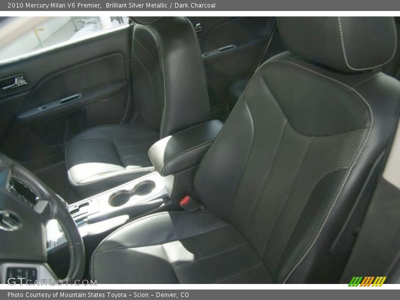 Brilliant Silver Metallic / Dark Charcoal 2010 Mercury Milan V6 Premier