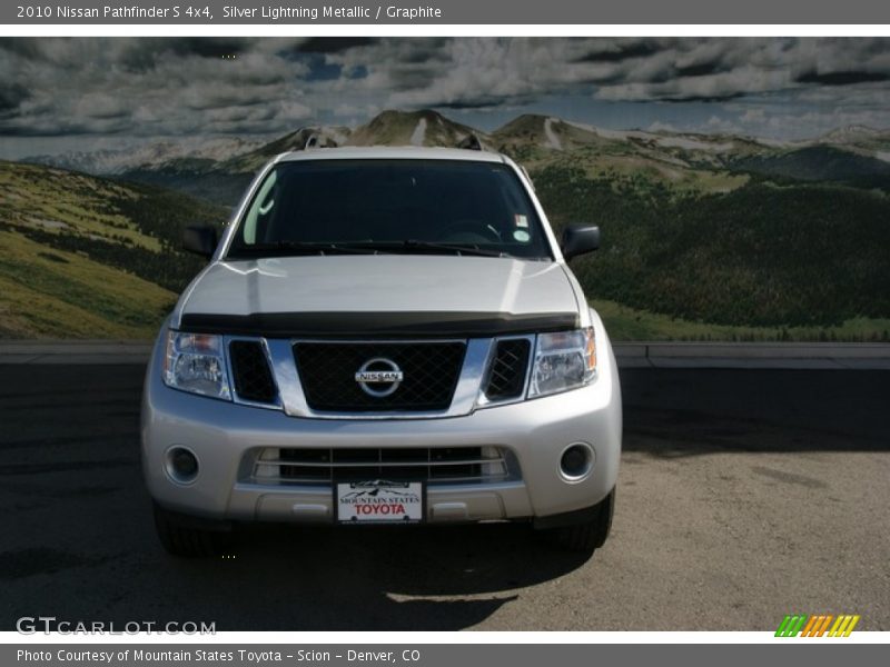 Silver Lightning Metallic / Graphite 2010 Nissan Pathfinder S 4x4