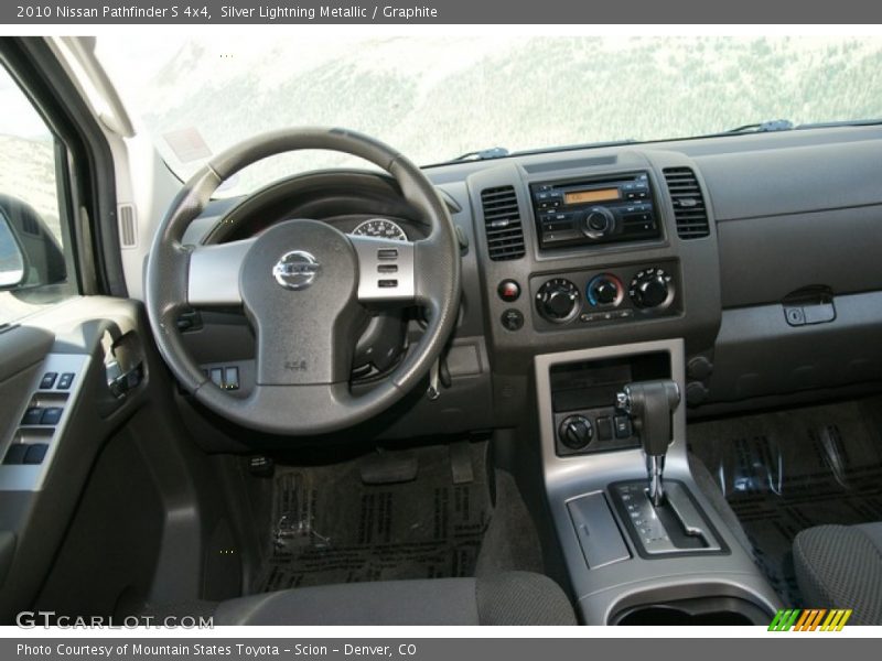 Silver Lightning Metallic / Graphite 2010 Nissan Pathfinder S 4x4