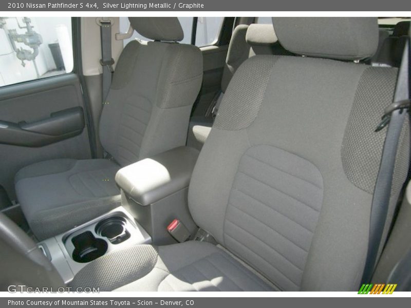 Silver Lightning Metallic / Graphite 2010 Nissan Pathfinder S 4x4