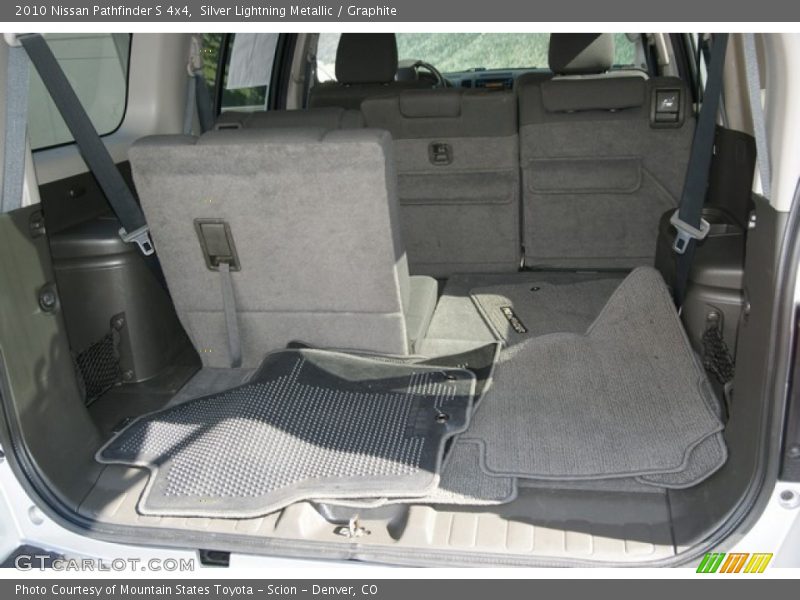 Silver Lightning Metallic / Graphite 2010 Nissan Pathfinder S 4x4