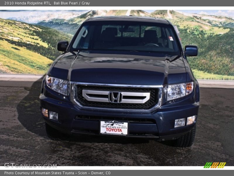 Bali Blue Pearl / Gray 2010 Honda Ridgeline RTL