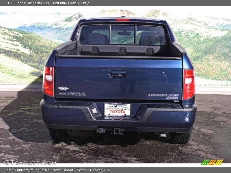 Bali Blue Pearl / Gray 2010 Honda Ridgeline RTL