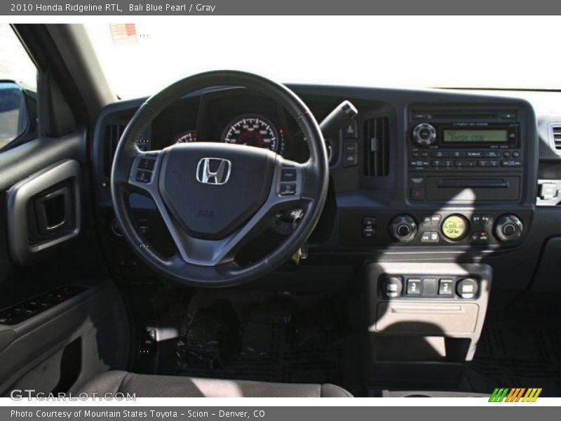 Bali Blue Pearl / Gray 2010 Honda Ridgeline RTL