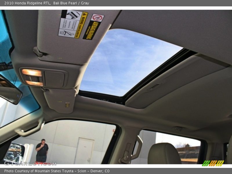 Bali Blue Pearl / Gray 2010 Honda Ridgeline RTL