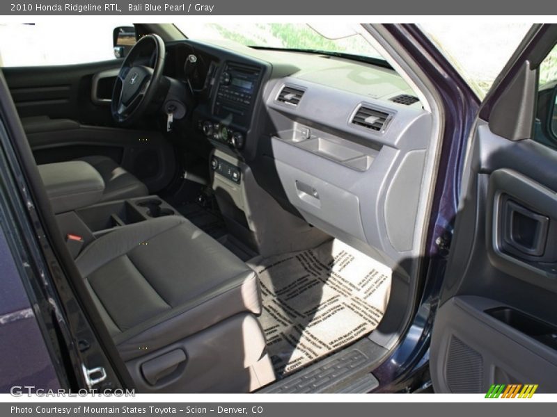 Bali Blue Pearl / Gray 2010 Honda Ridgeline RTL