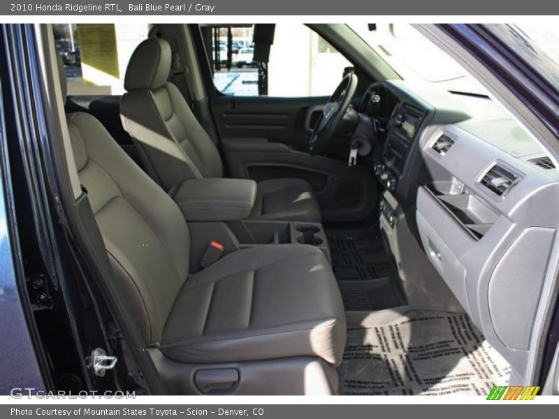 Bali Blue Pearl / Gray 2010 Honda Ridgeline RTL