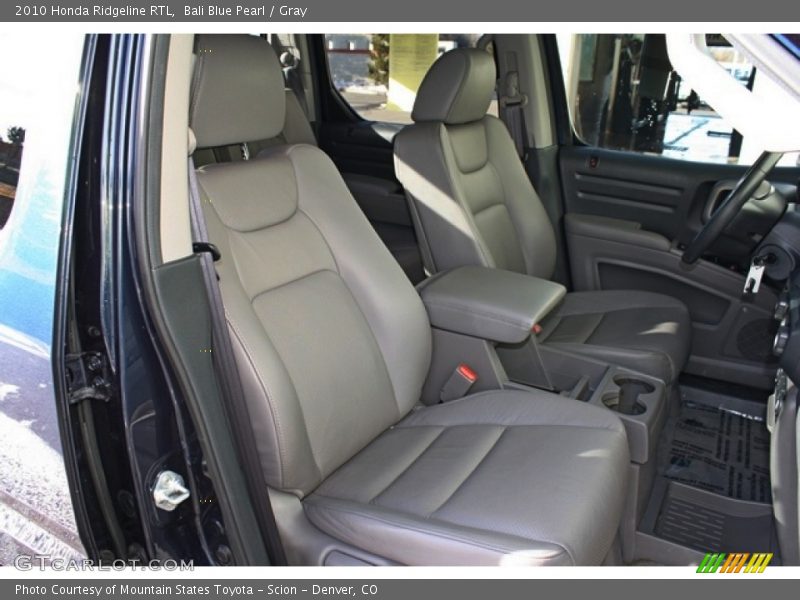 Bali Blue Pearl / Gray 2010 Honda Ridgeline RTL