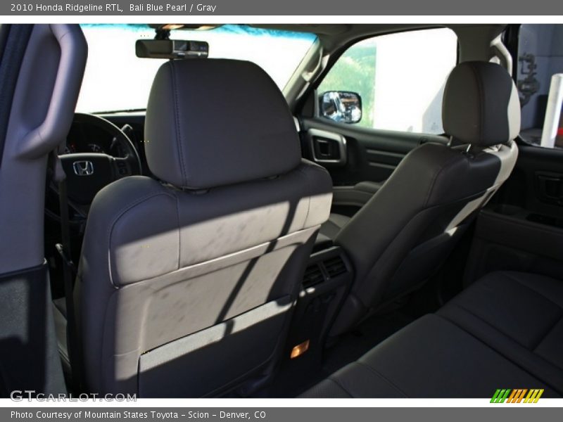 Bali Blue Pearl / Gray 2010 Honda Ridgeline RTL